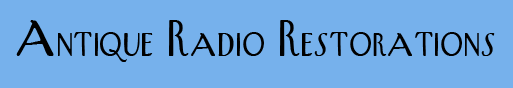 Antique Radio Restorations