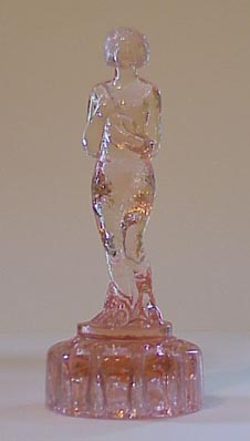 Pink mandolin Lady