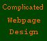Complicated web page information