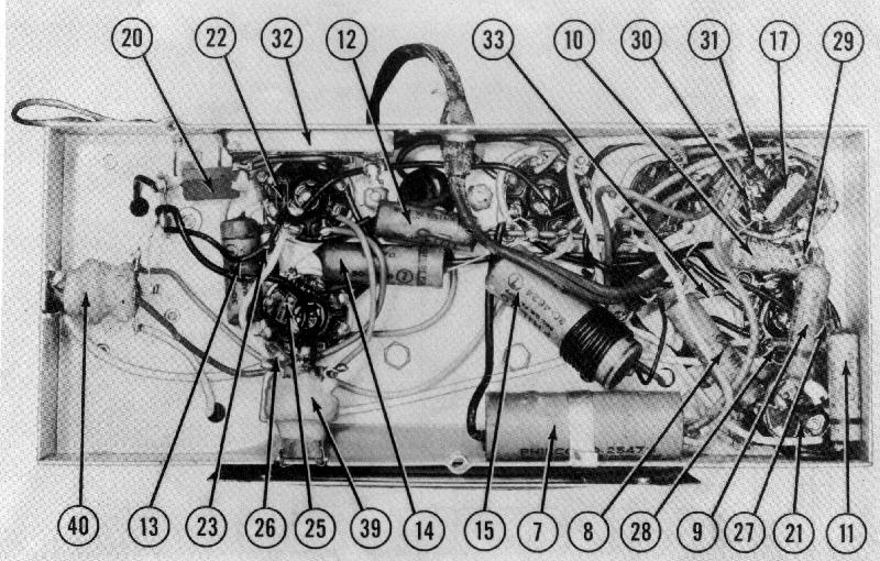 Bottom view of chassis